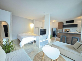 Studio moderne avec terrasse sur le toit, parking et WIFI - FR-1-226B-225